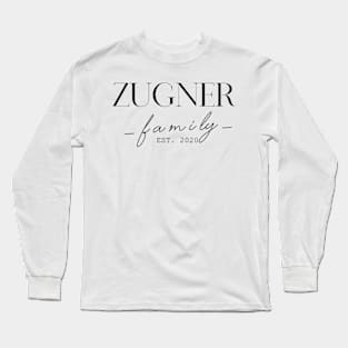 Zugner Family EST. 2020, Surname, Zugner Long Sleeve T-Shirt